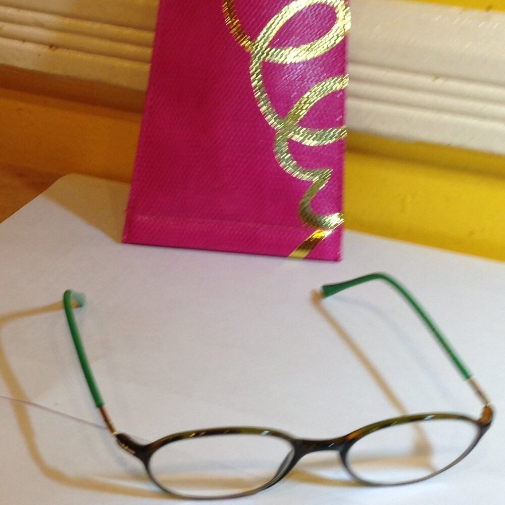 Lilly Pulitzer Mai Tai 47mm Green Reading Glasses